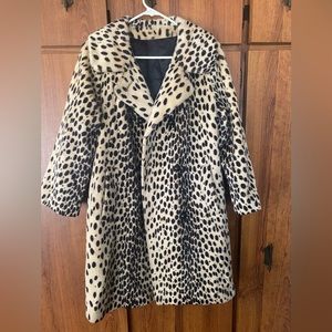 Swahili vintage faux fur jacket